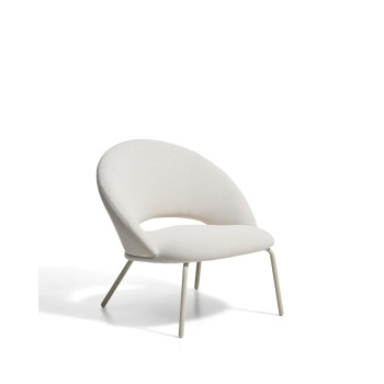 Sillón de chenilla Bonali