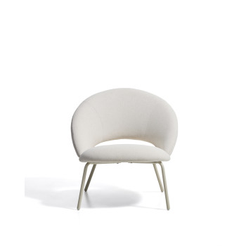 Sillón de chenilla Bonali