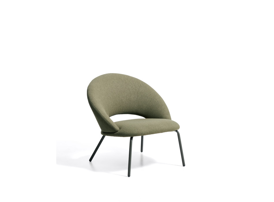 Sillón de chenilla Bonali