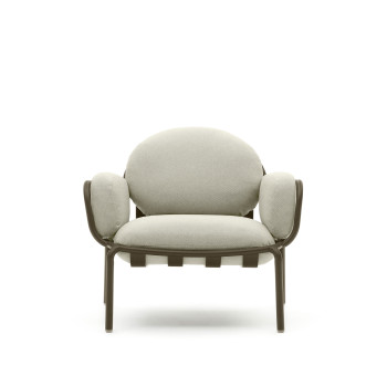 Sillón de exterior Joncols en aluminio pintado