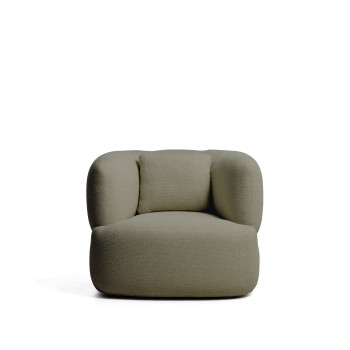 Sillón Martina con cojín de chenilla