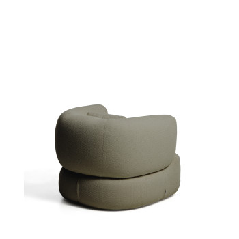 Sillón Martina con cojín de chenilla