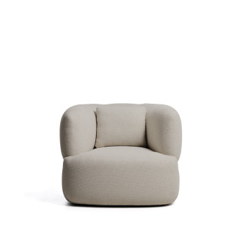 Sillón Martina con cojín de chenilla