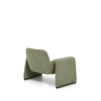 Sillón Melvia de chenilla