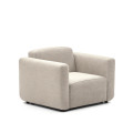 Sillón modular Neom en beige FSC Mix Crédito