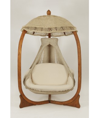 SILLÓN DOBLE COLGANTE NIDO A2031P SILLÓN AMACA-NIDO-LA RETE