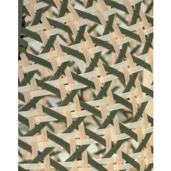 Silla colgante Cira con acabado natural