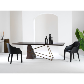 Sillón de cuero VITTORIA Julia Italia