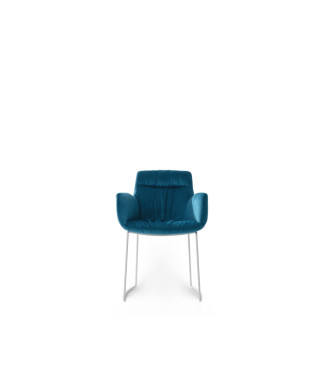 Silla trineo de tela NEST - NITESCO