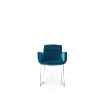 Silla trineo de tela NEST - NITESCO