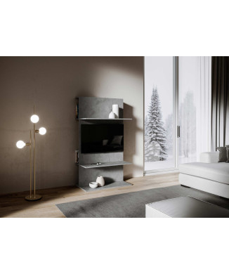 Mueble de TV Loki - Mueble de TV Loki Una Espátula Antracita