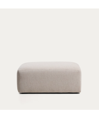 Puf Blok de chenilla beige 90x104 cm FSC Mix Credit