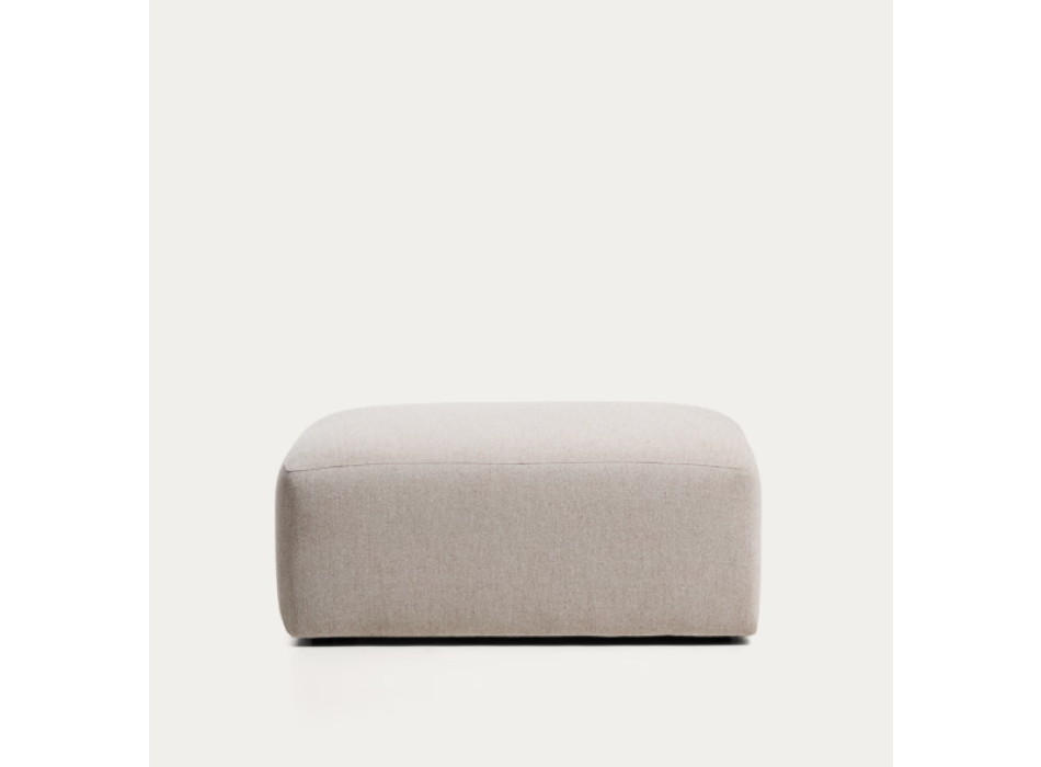 Puf Blok de chenilla beige 90x104 cm FSC Mix Credit