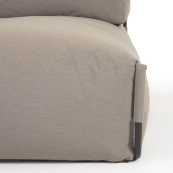 Puf modular cuadrado para sofá de exterior 