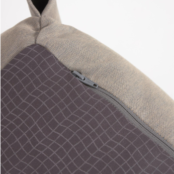 Puf modular cuadrado, verde, 101 x 101 cm