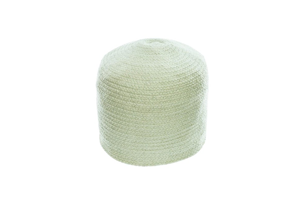 Pouf rotondo Daiana in cotone color