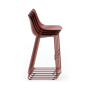 Taburete de bar PURE LOOP MONO INFINITI