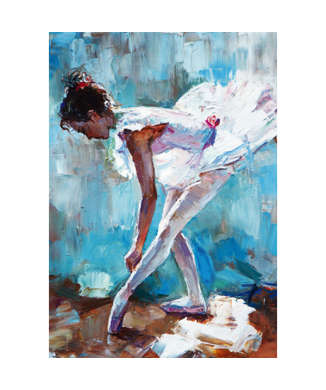 Cuadro BAILARINA TURQUESA G1750 PINTDECOR