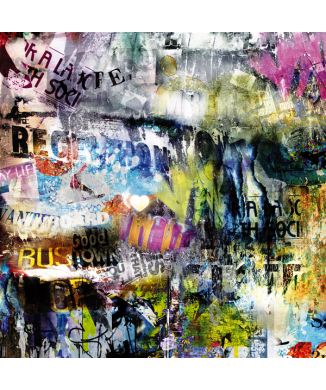 Cuadro DECOLLAGE 3 G1290 PINTDECOR