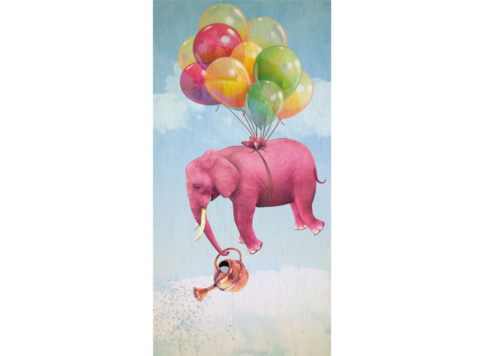 Cuadro ELEFANTE ROSA G1616 PINTDECOR