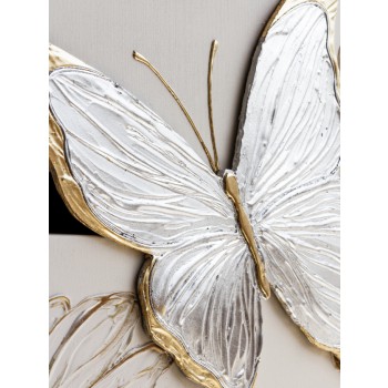 Marco MARIPOSAS PLATA P4768 PINTDECOR