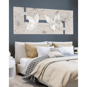 Marco MARIPOSAS PLATA P4768 PINTDECOR