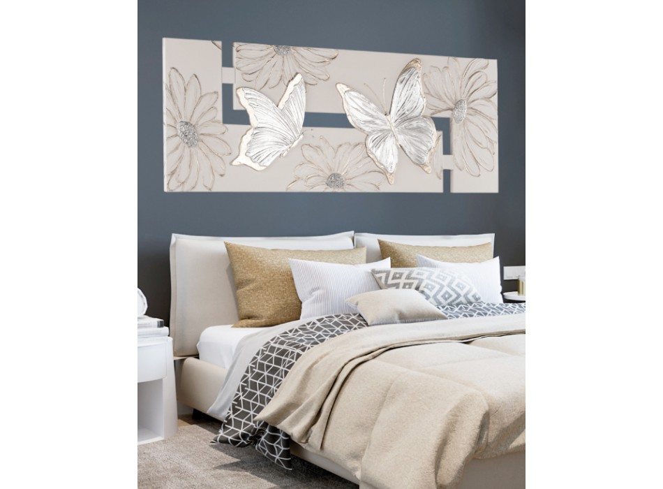 Marco MARIPOSAS PLATA P4768 PINTDECOR