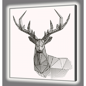 Cuadro LUMINOSO CERVUS GL4546 PINTDECOR