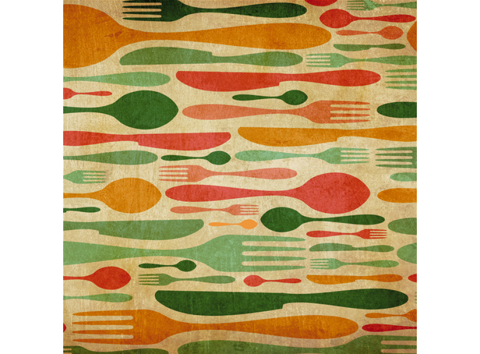 Marco CUBIERTOS DE COLORES G1680 PINTDECOR