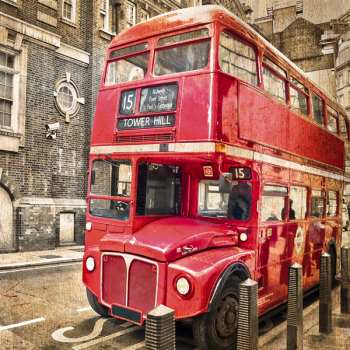 Marco AUTOBÚS ROJO G2202 PINTDECOR