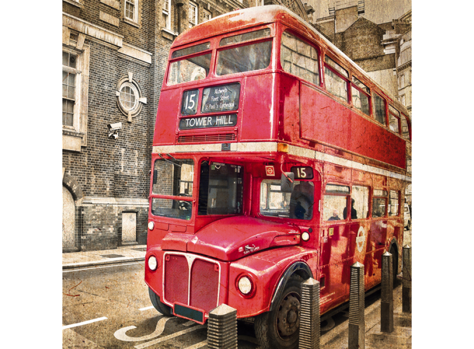 Marco AUTOBÚS ROJO G2202 PINTDECOR