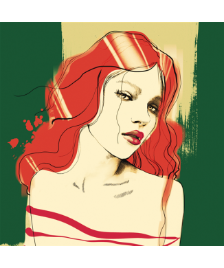 Marco ROJO MUJER G1008 PINTDECOR