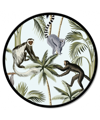 Marco MONOS EN LA SUCURSAL GT6266 PINTDECOR