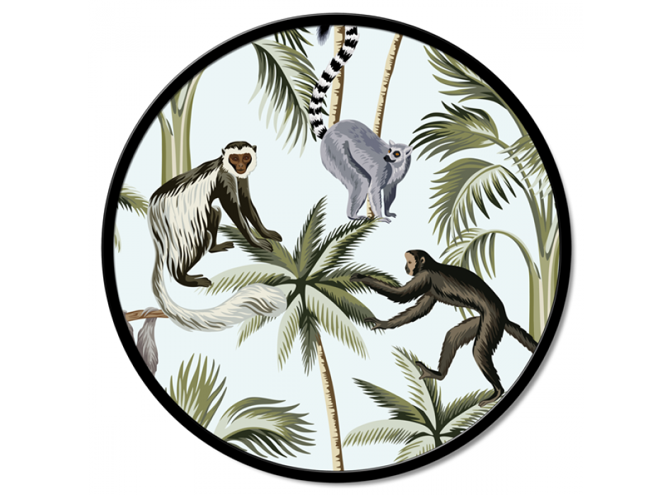 Marco MONOS EN LA SUCURSAL GT6266 PINTDECOR