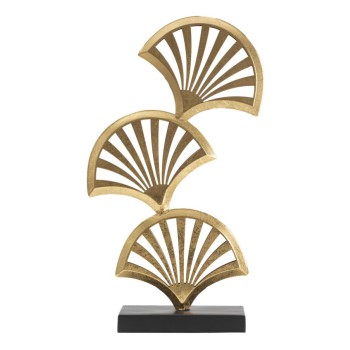 ESCULTURA TRIPLE DE HOJAS