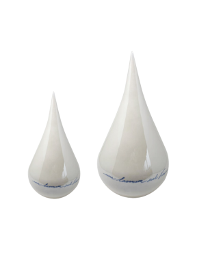 Escultura en cerámica LÁGRIMA ADRIANI & ROSSI