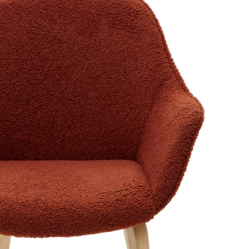 Silla de piel de oveja Aleli