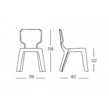 SILLA ALMA MT160 MAGIS YO TAMBIÉN