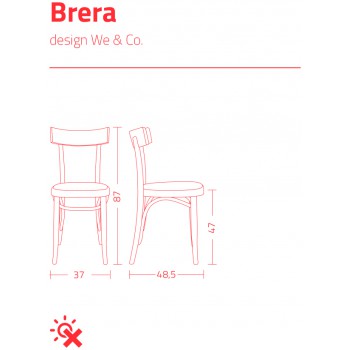 Silla BRERA COLICO