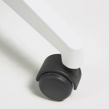 Silla de escritorio Melva, gris