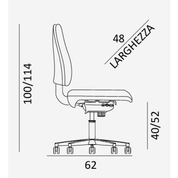 Silla de oficina COMEL Elite 03