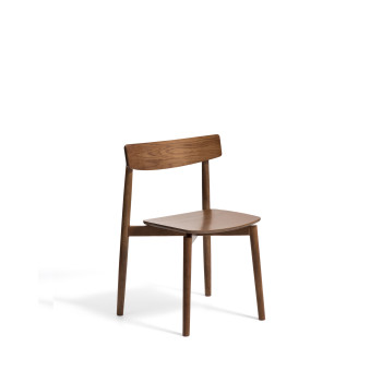Silla Evera en chapa de roble con acabado