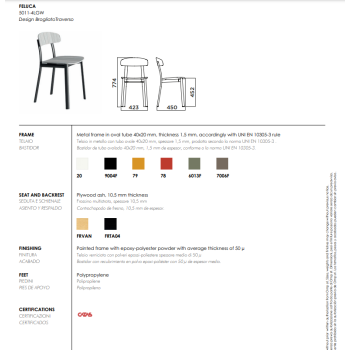 Silla Infiniti Feluca