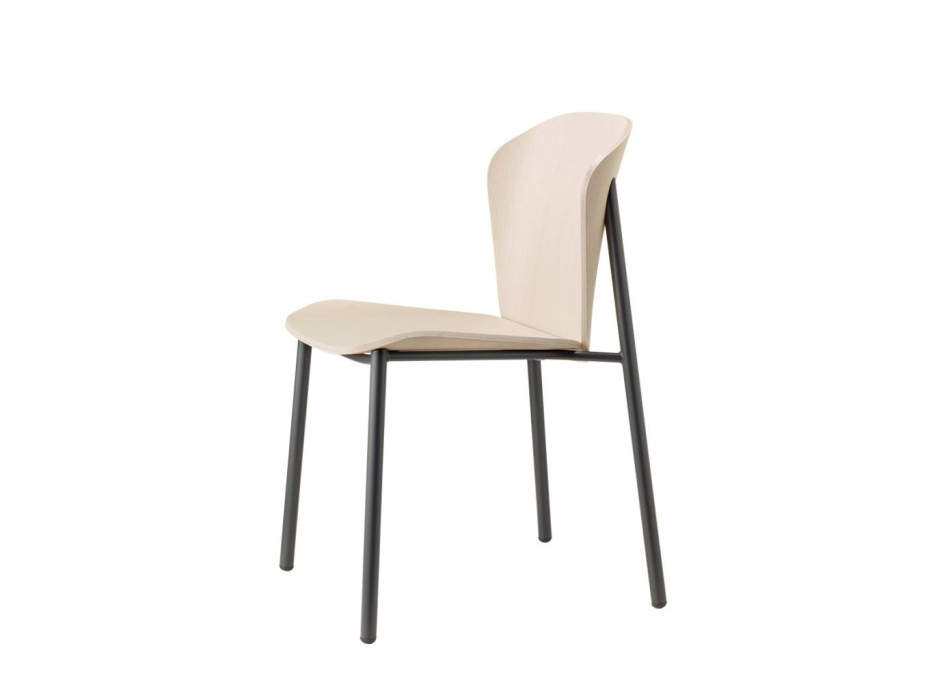Silla FINN METAL WOOD - SCAB