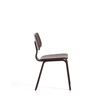 Silla Gena en chapa de roble con acabado
