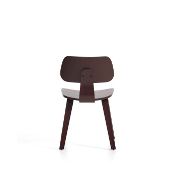 Silla Gena en chapa de roble con acabado