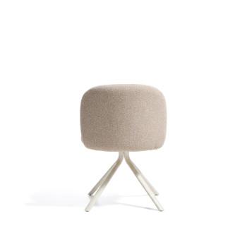 Silla giratoria Arino en chenilla