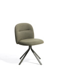 Silla giratoria Arino en chenilla