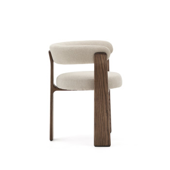 Silla de chenilla de tres patas de granito