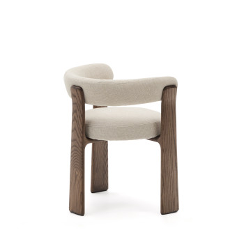 Silla de chenilla de tres patas de granito